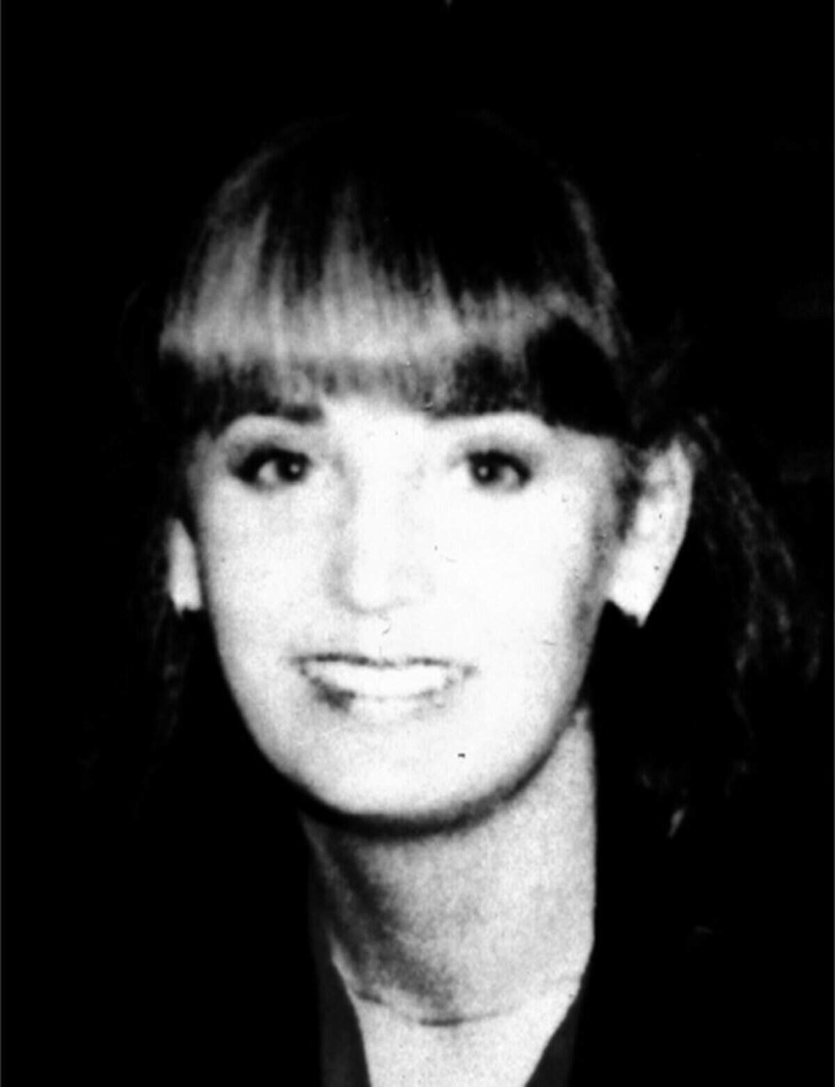 A photo of 35-year-old Beverly “Casey” Bruneau, taken two months before she was strangled in a Grapevine apartment in 1981. She was a veteran flight attendant for Braniff Airlines.